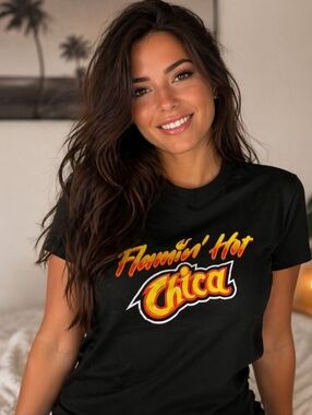 Flamin' Hot Chica women's top